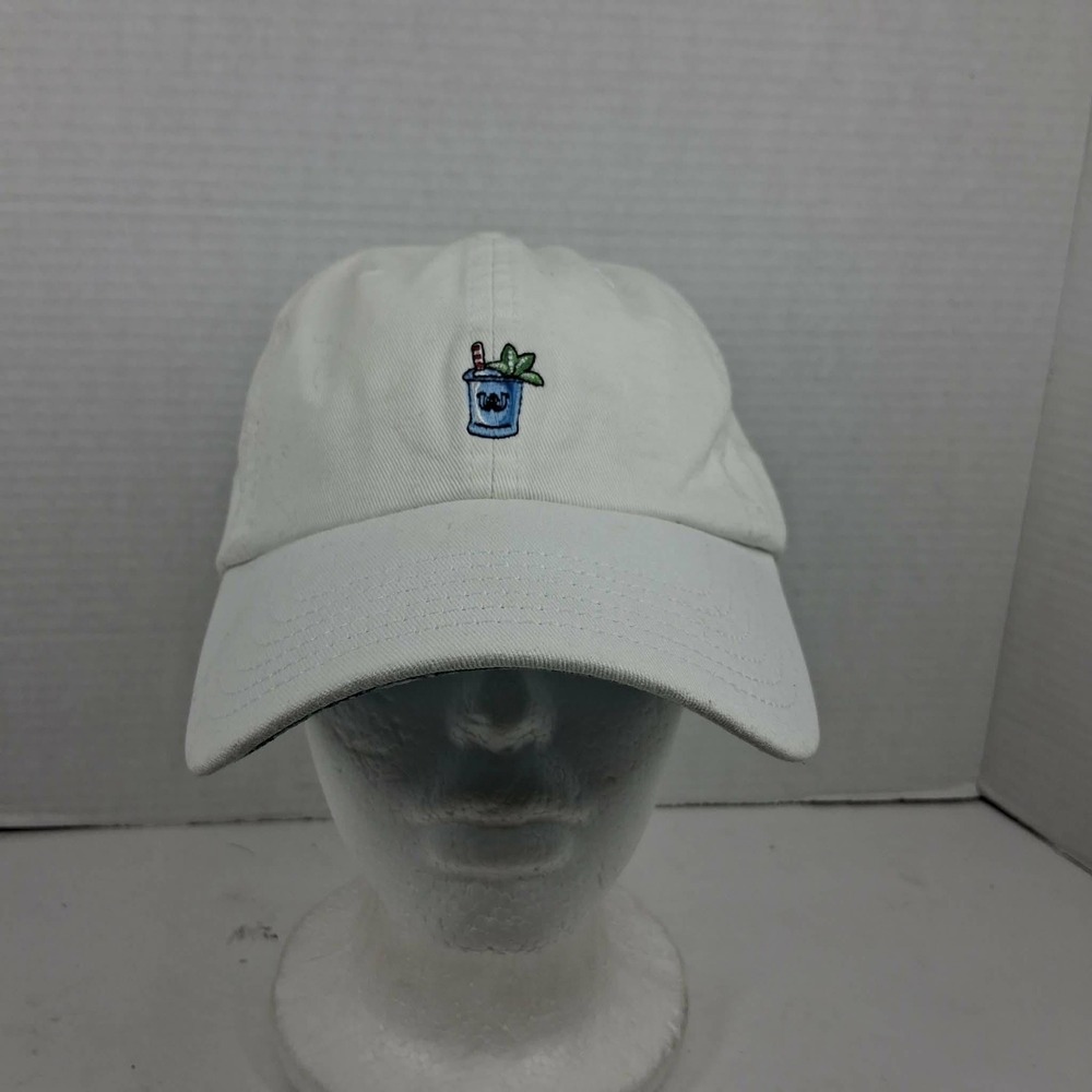 Vineyard Vines 145th Kentucky Derby White Cotton Mint Julep Embroidered Hat Cap